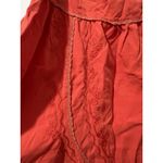 POL  Women's Burnt Orange Embroidered Sleeveless Mini Dress Size Medium NWOT Photo 6