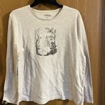 Croft & Barrow Croft &‎ Barrow Classic Tee Winter Scene Long Sleeve XL Photo 0