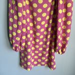 Stine Goya Will Polka Dot Mini Dress pink yellow Medium Photo 6