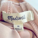 Madewell  Tan Velvet Racerback Bodysuit Size‎ M Photo 9