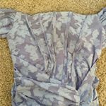 Flowery Purple Corset Dress Size L Photo 2