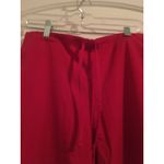 Cherokee Women's Scrub Pants Nurse Medical Drawstring Size XS Red Photo 2