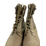6 Wo's Military Hot weather steel Toe Combat boot, TAN Photo 3