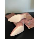 Madden Girl Pointed Toe High Boots in Pink Nude Crocodile-Embossed Size 7 Photo 5