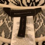 BCBG Maxazria Floral Sweater Crop Top Photo 7