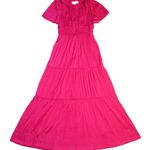 Anthropologie NWT by The Somerset Maxi in Pink Lumensilk Edition Dress XXS 2XS Photo 5