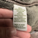 Orvis  Women’s Brown Snap Button Faux Fur Lined Cost Large Pockets Chore Quilted Photo 8