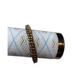 Gold Tone Braided Bangle Bracelet In good condition. Photo 4