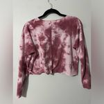 Heart & Hips Hearts & Hips Tie Dye Cropped Long Sleeve Photo 3