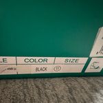 Lauren Lorraine Glittery Black Wedges Size 11 Photo 4