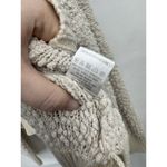 Young Fabulous and Broke Hooded Sweater Women Large Beige Popcorn Knit Granolagirl Photo 5