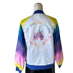Disney NWT  Walt  World Jacket  White Castle Mickey Mouse Windbreaker Photo 4