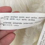 ZARA  Womens cream Long Sleeve‎ Faux Fur Pullover Sweater Soft Girl Small Photo 4