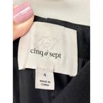 Cinq à Sept 5a7 Sleeveless V-Neck Wide Leg Ankle Jumpsuit Black Womens Size US 4 Photo 2