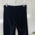 Betabrand  Black Velvet Boot Cut Dress Yoga Pants size M Medium W0565-BAV Photo 4