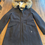 Nine West  Black Wool Blend Coat - size small Photo 0