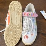 Adidas ' White Sneakers with Colorful Floral Design Photo 4