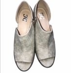 None Tan size 8 1/2 open ankle zippered booties Photo 2