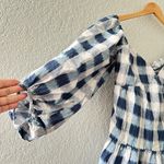 Sachin + Babi Kyle Check-Print Cutout Dress - Size Large Boho Chic Girly NWOT Photo 8