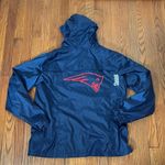 NFL  New‎ England Patriots Football full zip up windbreak   Jacket women’s Large Photo 1