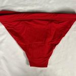 ANDIE Swim Size S Cherry Red Banded Cheeky Bottom Sexy Beach Classic Low Rise Photo 4