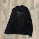 basic editions  black twofer sweater Photo 0