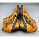 Jbu  Nelly‎ Wedge Sandals Womens Perforated Leather Ankle Boots 8.5 Photo 5