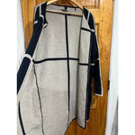 Barbour Women’s  Dress Tartan Clasp Cardigan Sweater Windowpane Dress Size Medium Photo 2