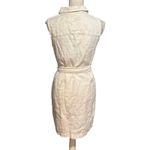 Spartina 449 NEW  Size XS Eliza Sleeveless Dress Linen White Belted Photo 1