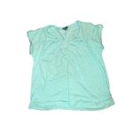 Eddie Bauer  Light Colored Short Sleeve Top Photo 1