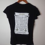 Next Level Apparel Cajun Creed S Fleur de Legion Short Sleeved Black Top Photo 4