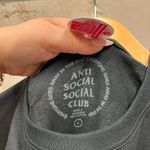 Anti Social Social Club ASSC Black Orange Logo T-Shirt NWT Hypebeast Large L Photo 4