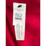 Talbots NWT Italian flannel red holiday sleeveless bateau neckline dress 16 p Photo 13