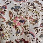 Solitaire Anthropologie Eyelet Floral Jean Jacket Cropped Size S Photo 12