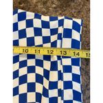 Wilo the Label Blue and White Checkered Size Small Sports Bra Photo 6