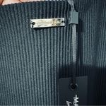 Maniere De Voir Women Black Cut Out Chained Full Front Zipper Mini Dress Sz 4 Photo 9