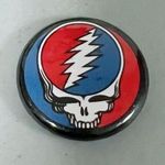 Grateful Dead Jam Band Hippie Pin Brooch 🌹 Photo 0