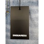 DSQUARED2 Jeans Womens Jennifer Cropped Low Rise Blue Button Fly Size 38 4 6 Photo 2