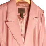 Uniform John Paul Richard Genuine Lame Leather Jacket Pink Size L Photo 4