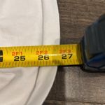 Athleta  Ruched Side Rib Knit Tank Top White Size L Photo 9