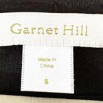 Garnet Hill Black Sequin Short Sleeve Maxi Dress Photo 3