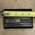 Kate Spade  Darla Montford Park Black Leather Bow Key Ring Wallet Photo 10