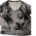 Mudd Tie Dye Long Sleeve V Neck Top Photo 3