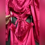 NEW Rahi Cierra Cut Out Back Dress Fuschia M Size M Photo 6