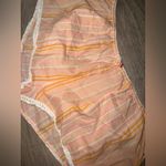 Victoria's Secret Victoria’s Secret 2000’s Y2K Orange Sherbet Lace Low waist Lounge Shorts L Photo 3