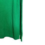 Lands' End  Sweater Womens 2X 20W 22W Green Waffle Knit Pullover Sweatshirt Photo 3