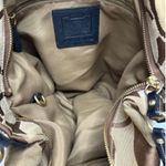 Coach y2k  Black Brown Carly Large Hobo Signature Shoulder Bag Purse Photo 9