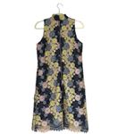 ERIN Erin fetherston Floral lace mini dress multi color feminine Boho chic Sz 4 Photo 4