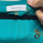Calvin Klein Teal Sleeveless Blouse Photo 1