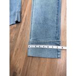 LEN Denim Wide Leg Jeans Women Size 26 Light Wash High Rise Wide Hem Cropped Blue Photo 6
